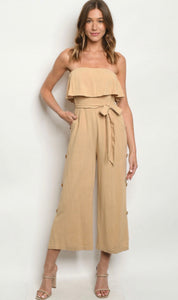 TAUPE JUMPSUIT